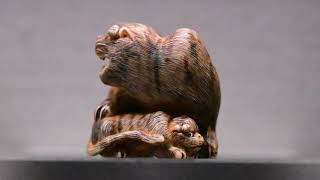 NETSUKE COLLECTION 7② 根付け7点 [upl. by Mclain]