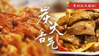 🍗沈阳必吃鸡架🔥尝试焦炭烧烤的火爆美食！  腾讯视频  纪录片 [upl. by Enitnemelc]