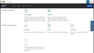 Configuring IBM Cloud Object Storage Public Cloud for Spectrum Protect  Demo [upl. by Asilav]