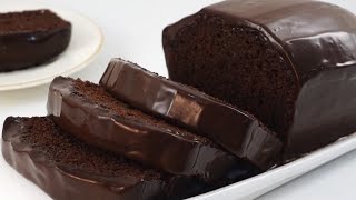 Rich And Moist Chocolate Loaf Cake So Easy To Make [upl. by Quentin]