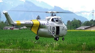 UH19B Chickasaw USAF Sikorsky RC Scale Model Helicopter [upl. by Lincoln885]