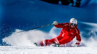 Skiing  Dominic Ebenbichler  Schischule Glungezer  Seefeld 21122016 [upl. by Artiek]