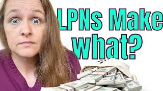 How much do LPNs make  My First Pay as an LPN How much do LPNs REALLY make [upl. by Canada]