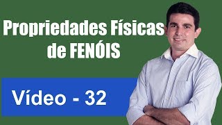 Propriedades Físicas e Químicas de Fenois Nomenclatura de Compostos Orgânicos Vídeo XXXII [upl. by Luemas]