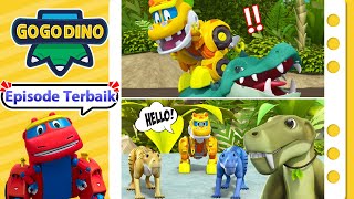 ⭐GOGODINO Episode Terbaik⭐Petualangan Locky dengan dinosaurus  Kartun Anak  Bahasa Indonesia [upl. by Gerhardine301]