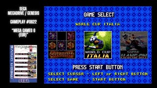 Mega Games 6 EUR Megadrive  Gameplay 0622 [upl. by Sybila]