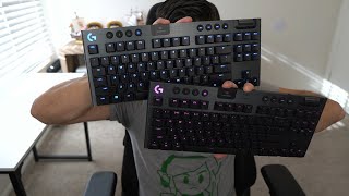 Logitech G915 vs 915x Tactile TKL  Direct Comparison  Worth it in 2024 [upl. by Thecla]