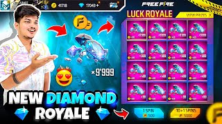 Free Fire New Diamond Luck Royale 😍💎 I Got 9999 Diamonds in 1 Spin Garena Free Fire [upl. by Manny158]