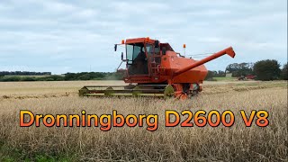 Dronningborg D2600 V8  Høst Havbro 2023 [upl. by Langill19]