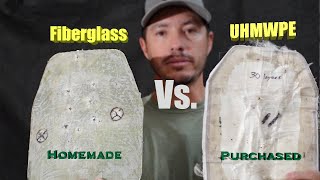 Can DIY Fiberglass outperform UHMWPE  Todays body armor of choice [upl. by Amapuna]