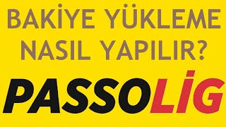 Passolig Bakiye Yükleme Nasıl Yapılır [upl. by Acinot]