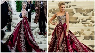 Blake Livelys MET GALA Style Reliving Her Stunning Fashion Moments [upl. by Nahtanaj]