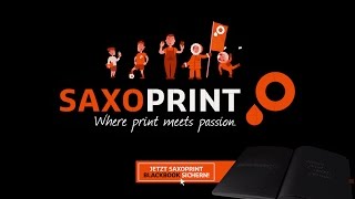 Willkommen im SAXOPRINT Universum  Where print meets passion [upl. by Pylle]