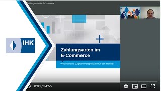 Webinar ecommerce  Zahlungsarten im E Commerce final [upl. by Giarla3]