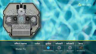 Mosaico FX100  how to create a Water effect [upl. by Trilbie]