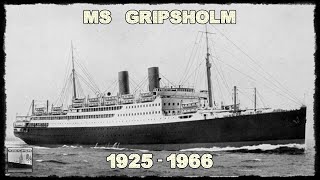 MS GRIPSHOLM 1925  1966 [upl. by Niawat881]