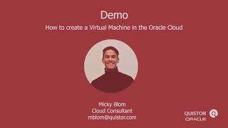 Creating a Virtual Machine in the Oracle Cloud [upl. by Nolad]