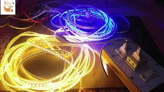 LED STRIP LIGHTS CUT amp CONNECT FULL VIDEO in HINDI  WATERPROOF LED [upl. by Oinota688]