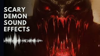 Scary Demon Chanting  Creepy Horror Voice amp Sound Effects [upl. by Ettenay]