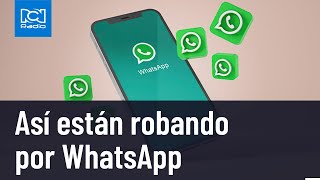 Nueva modalidad de robo por WhatsApp [upl. by Herbst]