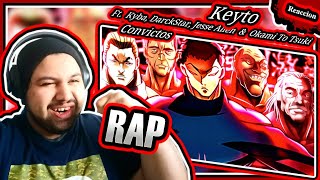 CONVICTOS MACRO RAP  Baki  Keyto ft Grandes Artistas  Reaccion [upl. by Sessilu]