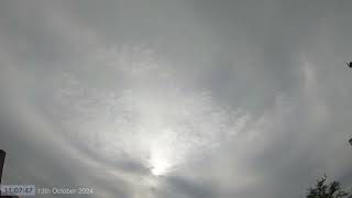 Daytime Sky Time Lapse 13th October 2024 [upl. by Oilasor]