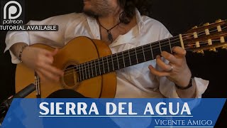 Luciano  SIERRA DEL AGUA Rondeña  Vicente Amigo Cover [upl. by Fiedler]