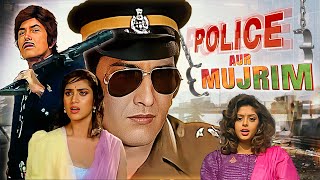 Raaj Kumar Vinod Khanna Action BLOCKBUSTER Full Movie 4K Police Aur Mujrim 1992  Meenakshi Nagma [upl. by Caril]