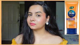 JOY sun mattifying tinted sunscreen 50spf review sunscreen joy viralvideo summer [upl. by Alial]