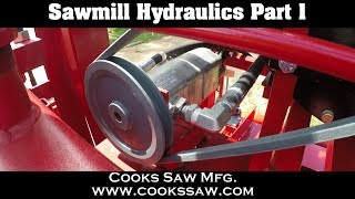 Basic Portable Sawmill Hydraulics Part 1 [upl. by Conrad]