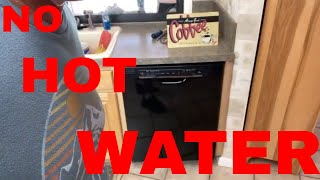 GE Dishwasher Diagnostic And Repair  Water Not Getting Hot [upl. by Gerdi]