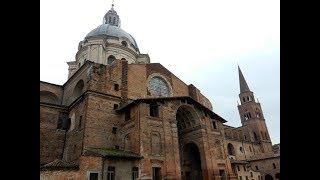 Places to see in  Mantova  Italy  Basilica di SantAndrea di Mantova [upl. by Walliw]