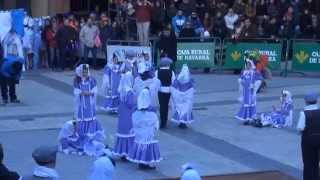 1º CARNAVAL EN VILLAFRANCA NAVARRA 21 02 2015 [upl. by Tnilf]