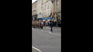 Remembrance Sunday Parade Through Tetbury 10112024 [upl. by Eladnar]