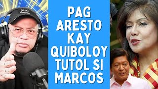 PAG ARESTO KAY QUIBOLOY TUTOL SI MARCOS [upl. by Lounge]