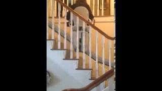 Modular curved stairlift [upl. by Silvanus]