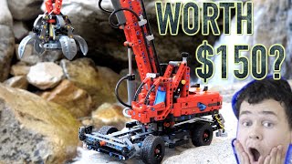 LEGO Technic Material Handler 42144 Build amp Review [upl. by Omor810]