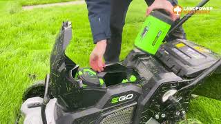 EGO LMX5300E Pro Battery Lawnmower  Landpower Machinery [upl. by Elfont]