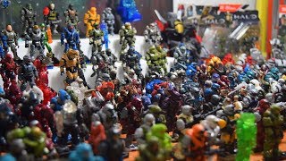 Mi Colección de Figuras de Halo Mega Construx [upl. by Harwill]