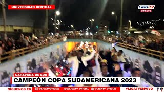 🔴 CARAVANA DEL CAMPEÓN DE LA SUDAMERICANA 🏆 [upl. by Johst]