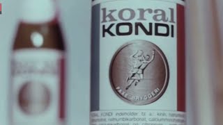 Gammel reklamefilm Faxe Kondi Koral Kondi [upl. by Enilarak]