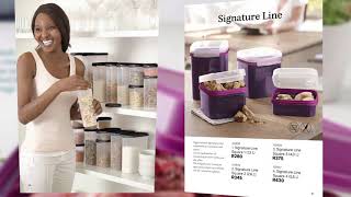 TUPPERWARE CATALOGUE PART 1 [upl. by Ahsimin]