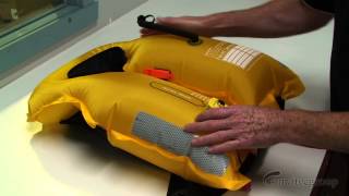 Checking Inflating amp Repacking Your Auto Inflatable PFD [upl. by Aneehsit]