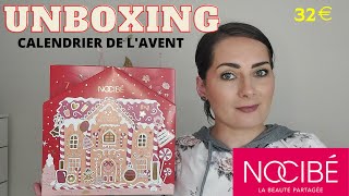 UNBOXING CALENDRIER DE LAVENT NOCIBE 2022 [upl. by Nitsirhc]