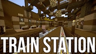 Minecraft Train Stand by Me Scene Animation [upl. by Celinka]