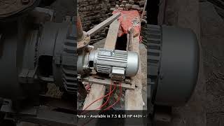 NECO Centrifugal Pump 10 HP 440V  Customer Video  centrifugalpump necopumps monoblock neco [upl. by Sydel]