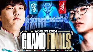 THE WORLDS FINALS  T1 VS BLG  WORLDS 2024  CAEDREL [upl. by Cousin]