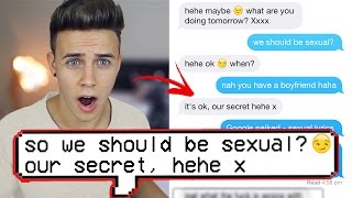 LYRIC PRANK ON CHEATING GIRLFRIEND GONE WRONG quotSexual  Neikedquot [upl. by Betthel]