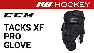 CCM Tacks XF Pro Glove Review [upl. by Ewall63]