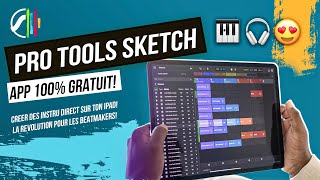 APPLICATION GRATUITE pour faire de la musique — sketch Pro tools [upl. by Brackett660]